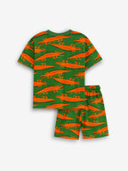 Crocodile Crew Oversized Cord Set