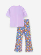 Premium: Unicorn Pop Bootcut Set (Purple)