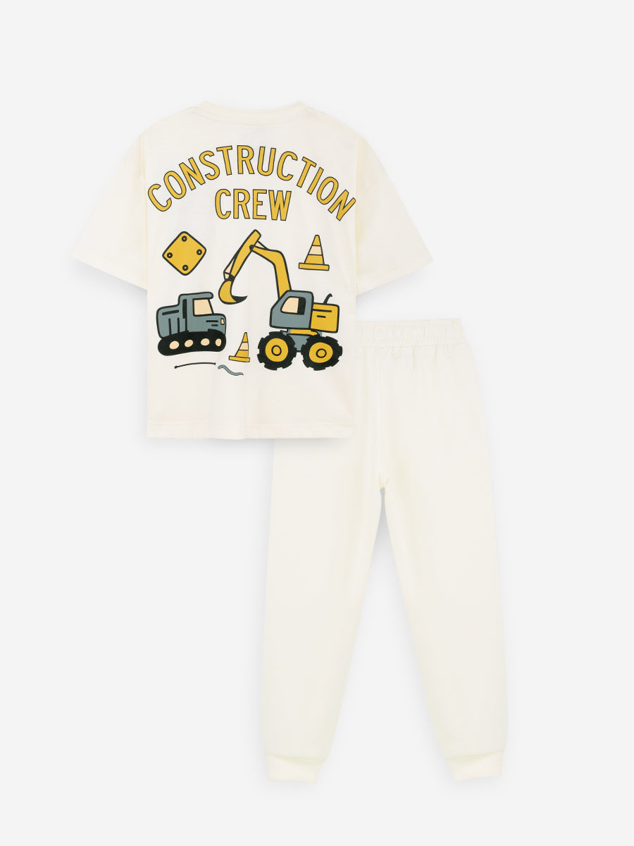 Build It Up! Oversized T-shirt and Joggers Set