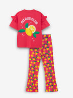 Red Citrus Spark Bootcut Pant set
