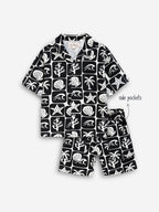 Coast at Midnight Shirt and Short Set