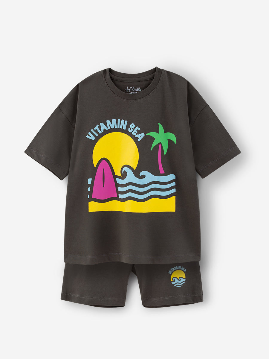 Vitamin Sea Oversized Cord Set