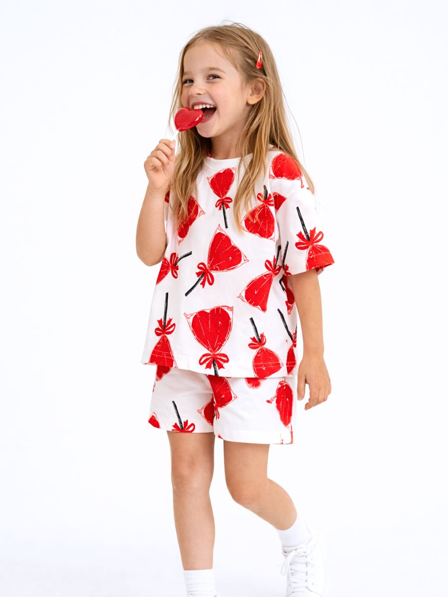 Love Pop Oversized Cord set