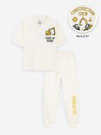 Build It Up! Oversized T-shirt and Joggers Set