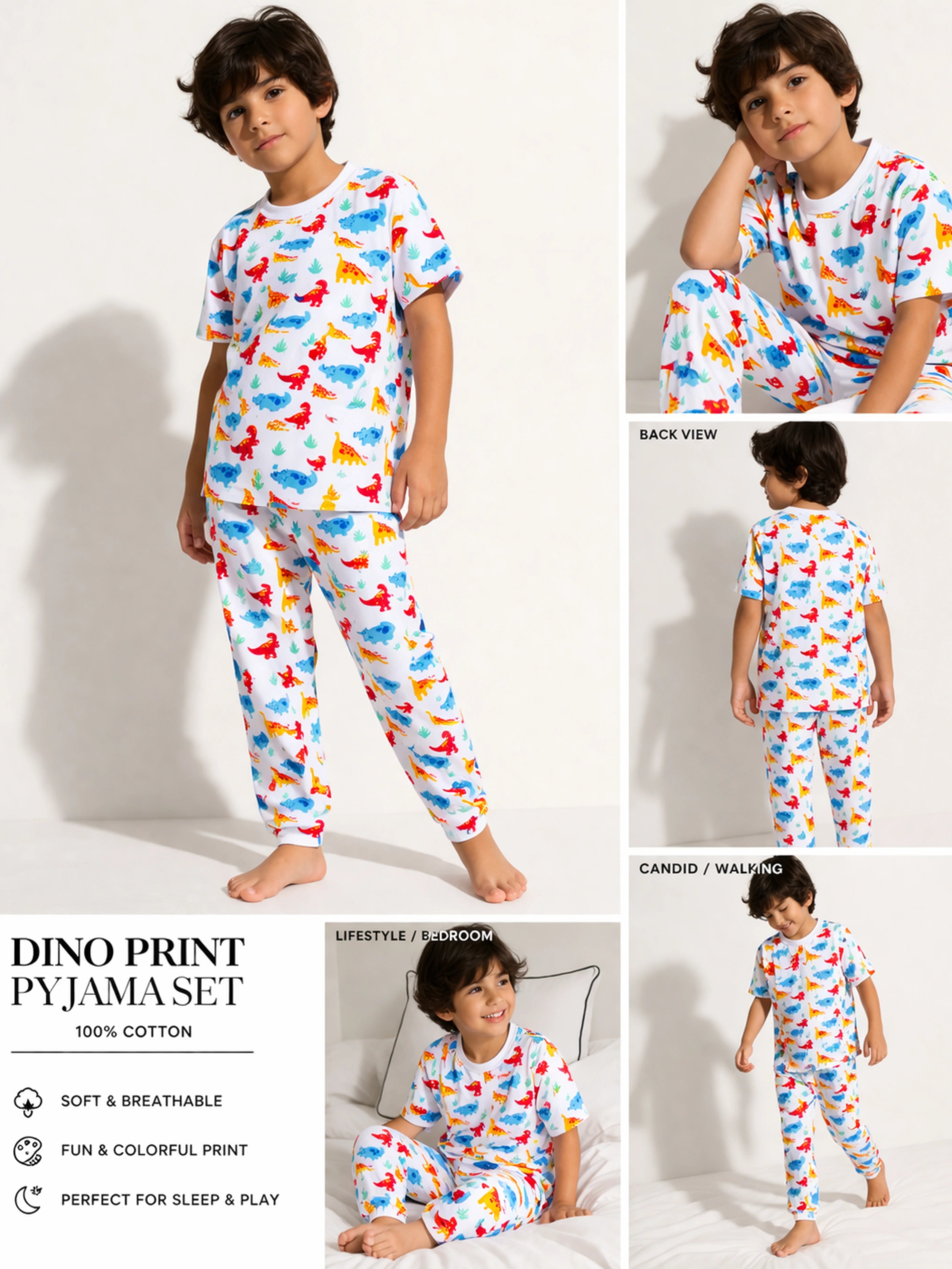Bedtime with Dinos – Pyjama Set