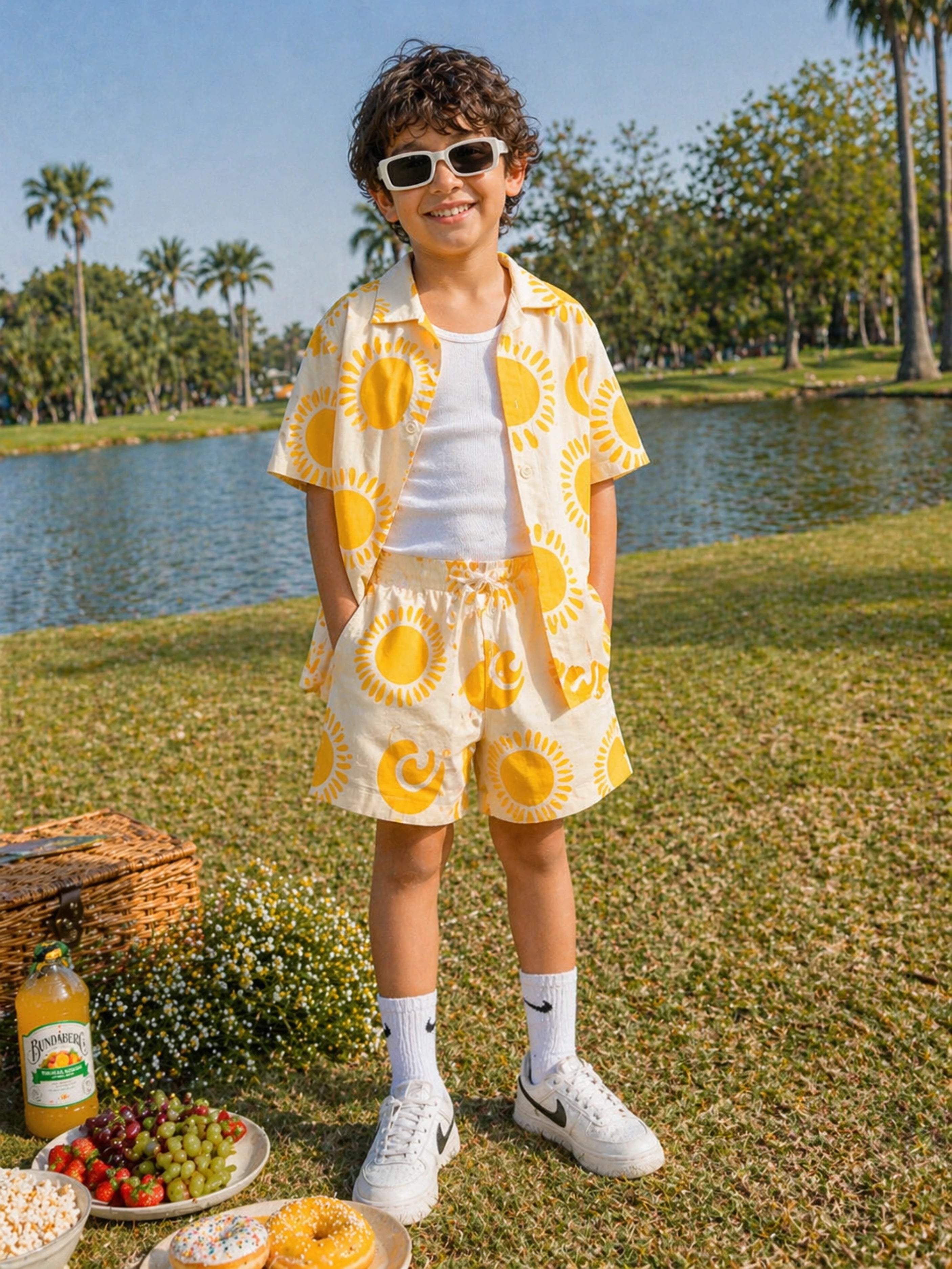 Sunstone Luxe Set (Shirt and Shorts)