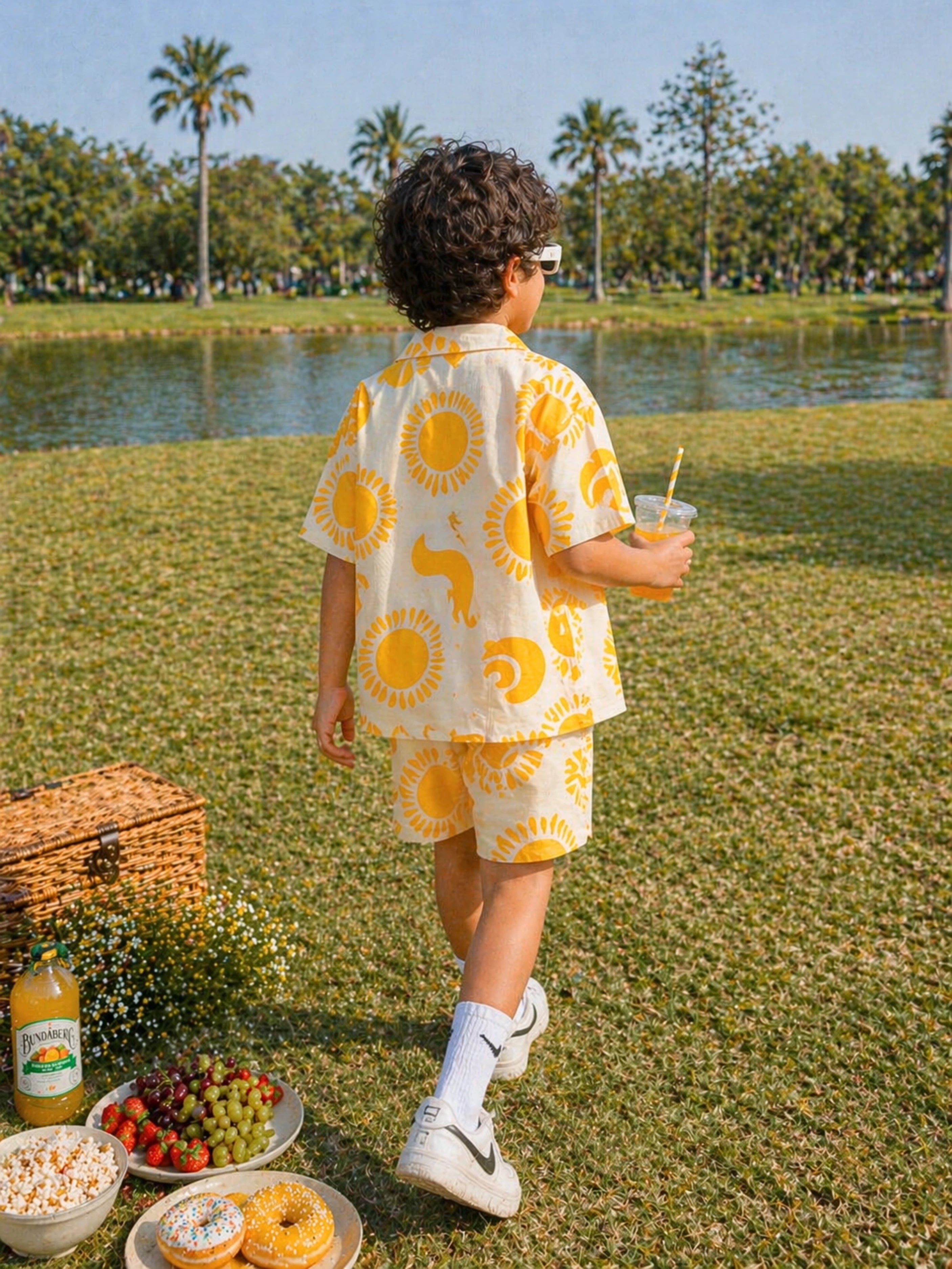 Sunstone Luxe Set (Shirt and Shorts)