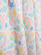 Rainbow Bliss Premium Bamboo Muslin Swaddle