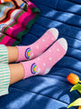 Pastel Rainbow Bamboo Socks