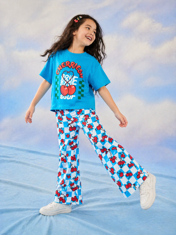 Cherriesm Bootcut Pant Set