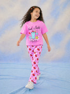Fresh Slushie Bootcutpant Set (Pink)