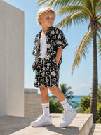 Coast at Midnight Shirt and Short Set