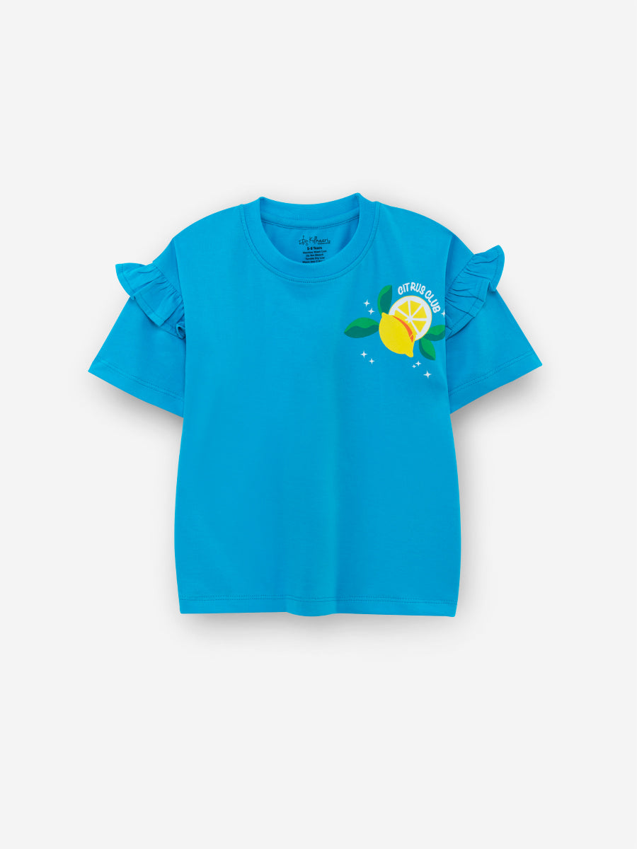 Blue Lemon Zest Bootcut Set