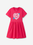 Girl Power Summer Cotton Dress