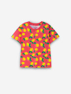 Citrus Lemon Oversized Cord set (Red)