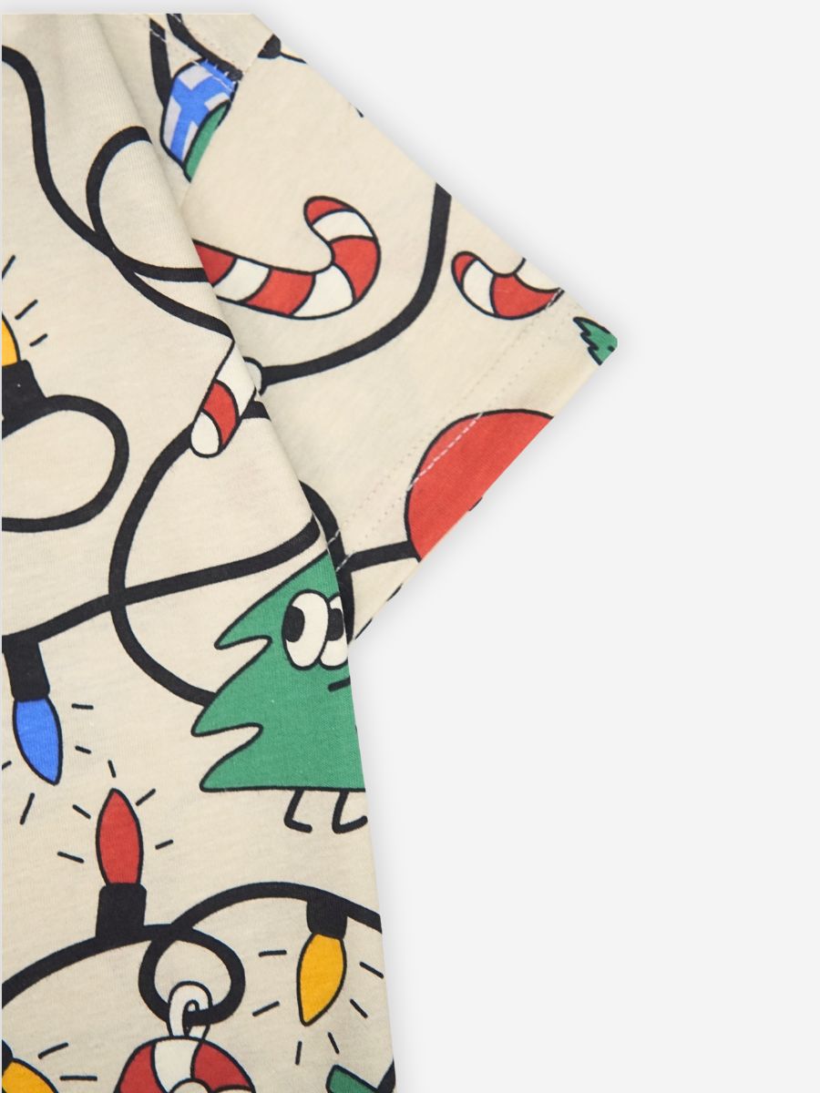Starry Christmas Oversized Cord Set