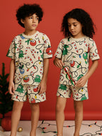 Starry Christmas Oversized Cord Set
