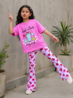 Fresh Slushie Bootcutpant Set (Pink)