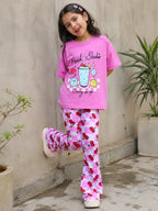 Fresh Slushie Bootcutpant Set (Pink)