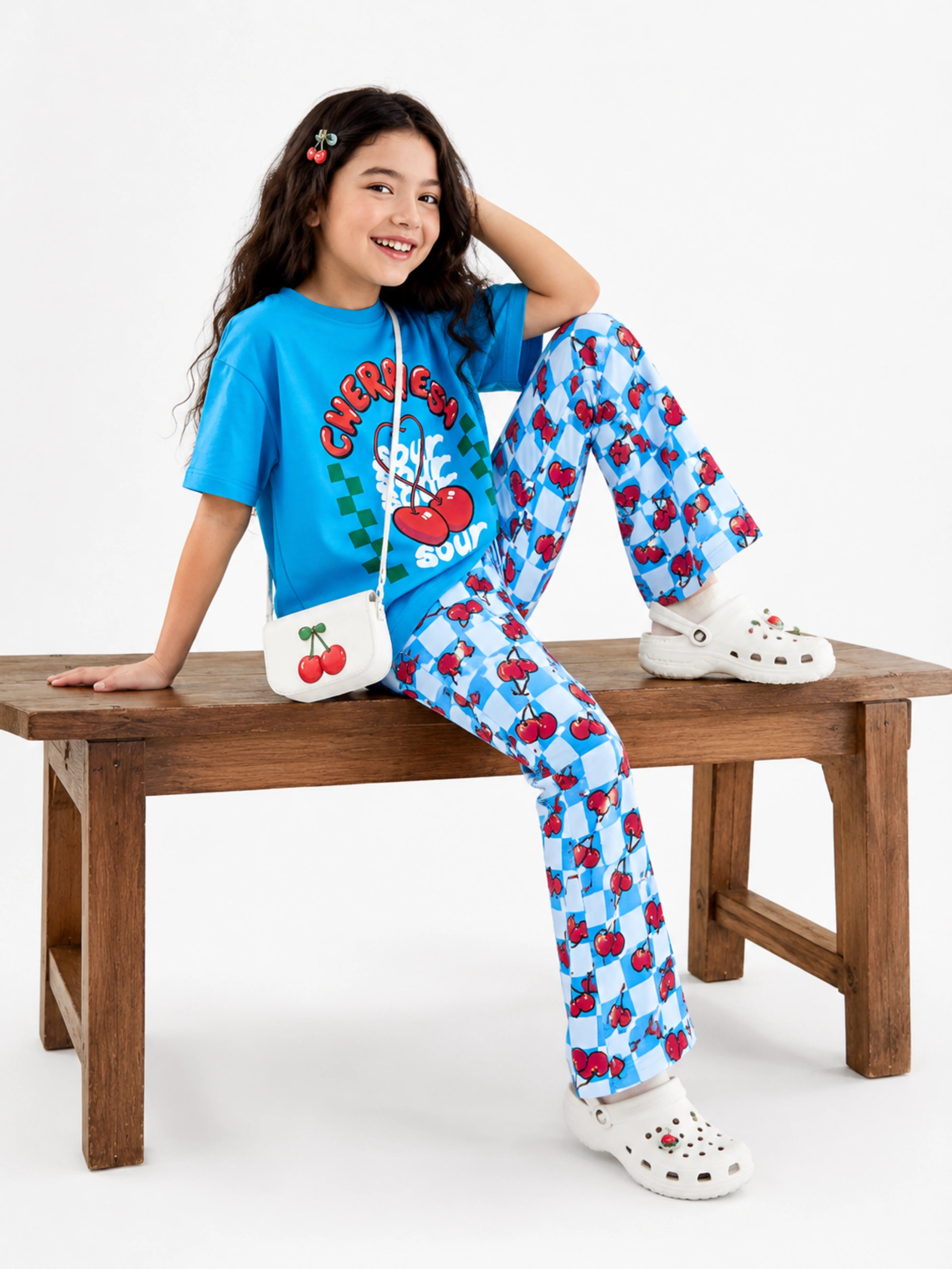 Cherriesm Bootcut Pant Set