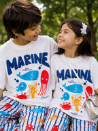 Marine Splash Full Pant Sibling Set