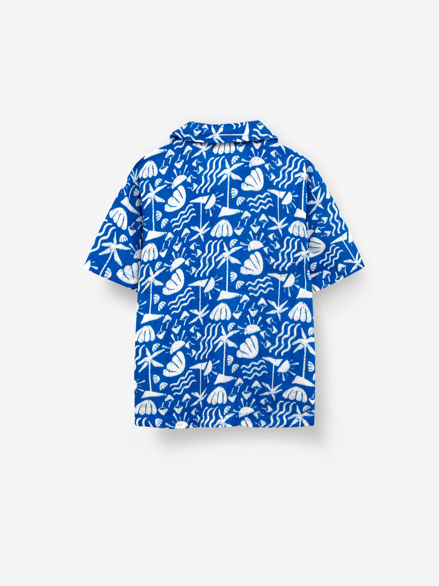 Pure Linen: Palm Paradise Premium Cord Set