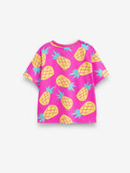 Pink Pineapple Pop Oversized Cord Set
