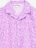 Pure Linen: Purple Safari Cord Set