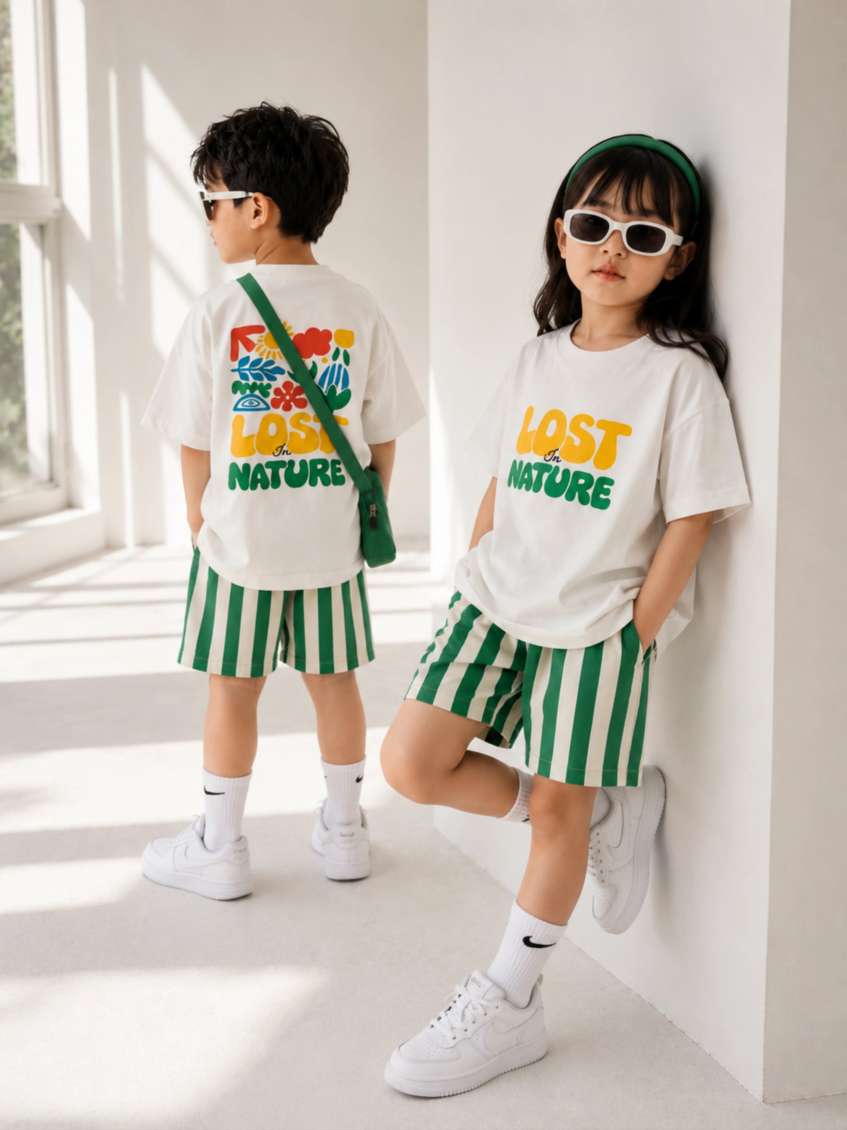 Lost in Natue Oversized Cord Set