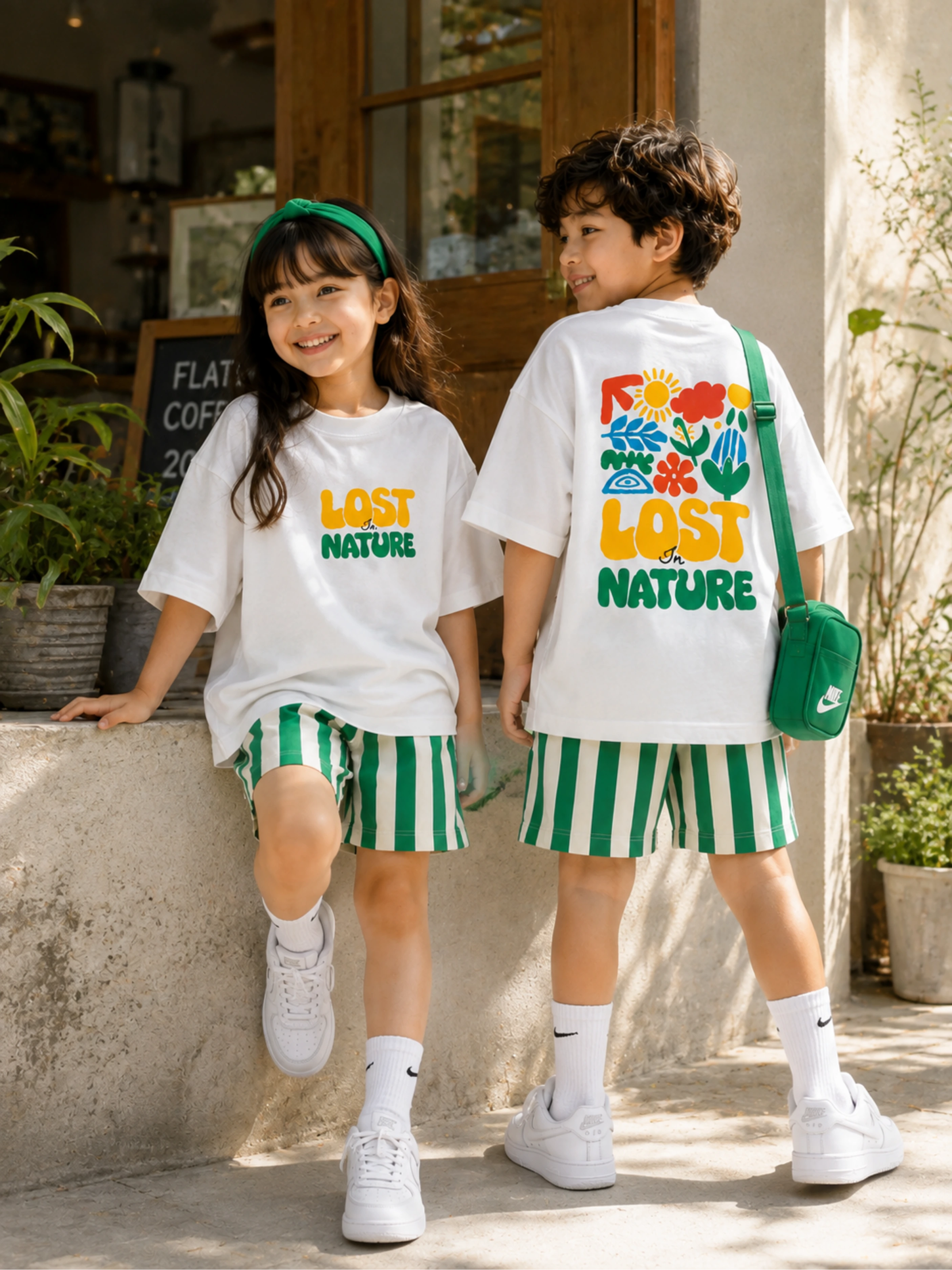 Lost in Natue Oversized Cord Set