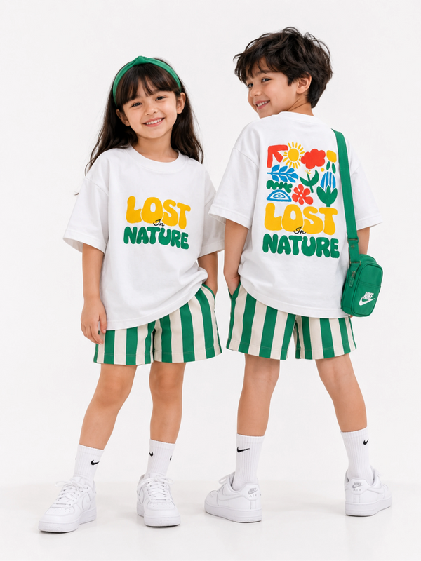 Lost in Natue Oversized Cord Set