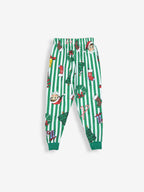 Green Strip Christmas Full Sleeves Set