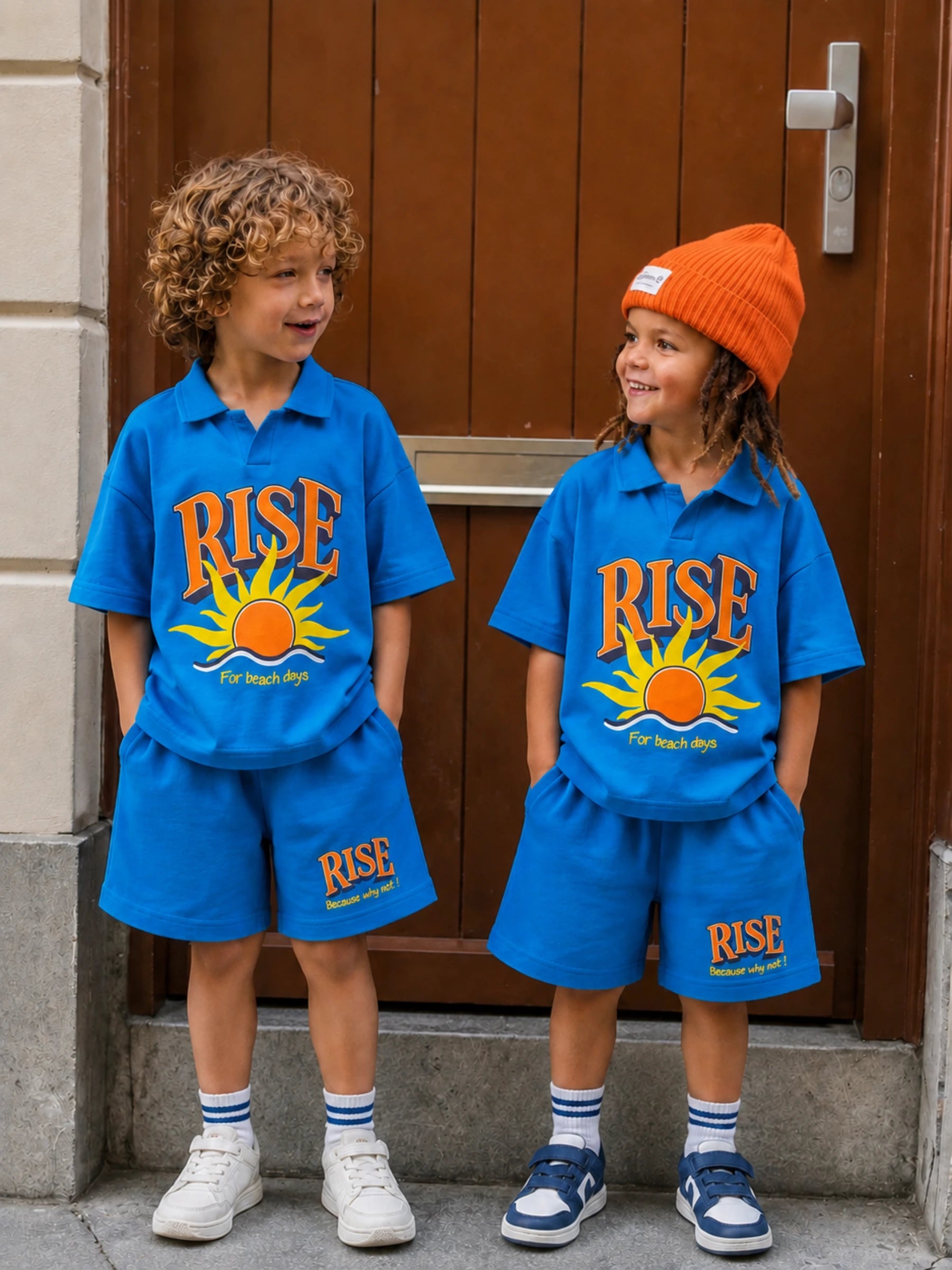 Rise & Shine Oversized Collar Cord Set