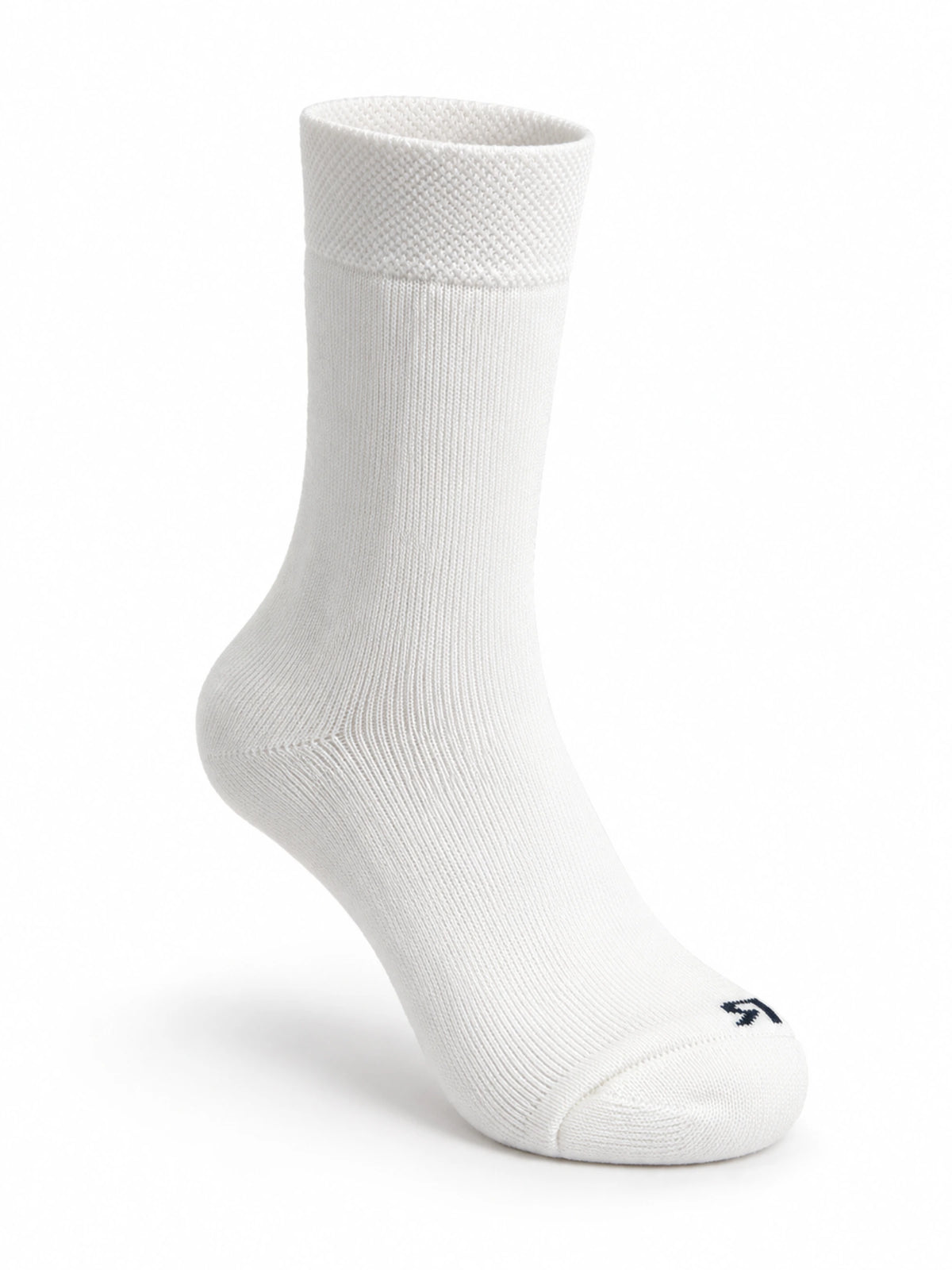 Classic White Bamboo Socks