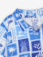 Blue Palm Oversized Cord Set