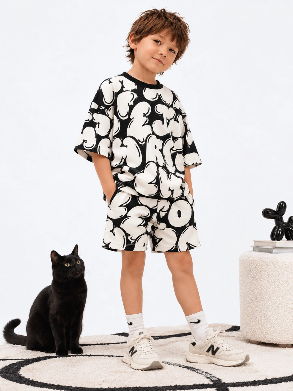Scribble Pop Oversized Cord Set
