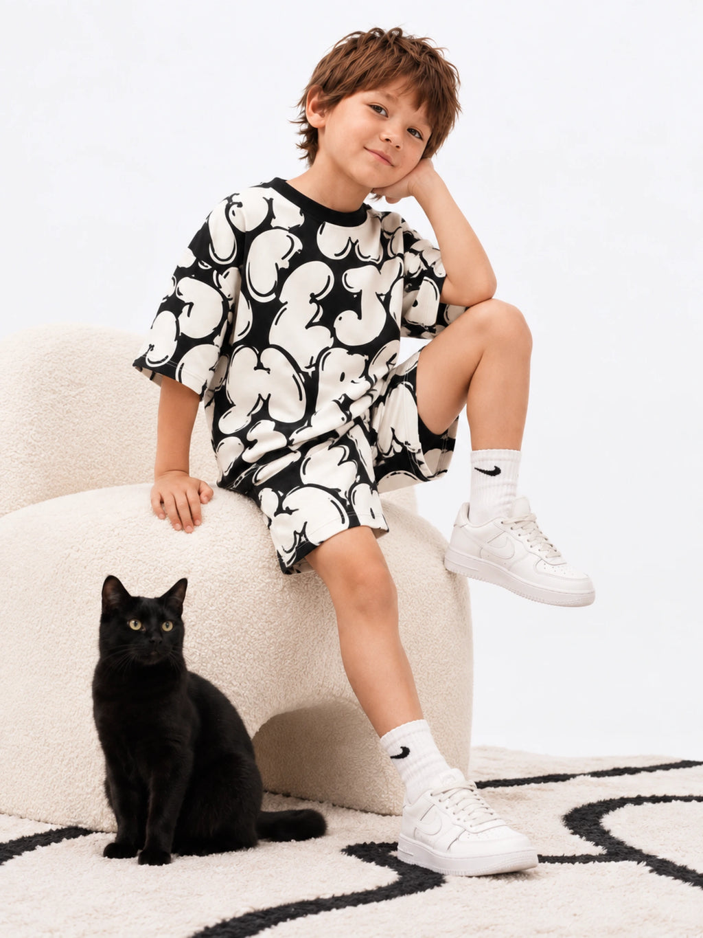 Scribble Pop Oversized Cord Set