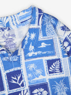 Blue Palm Oversized Cord Set