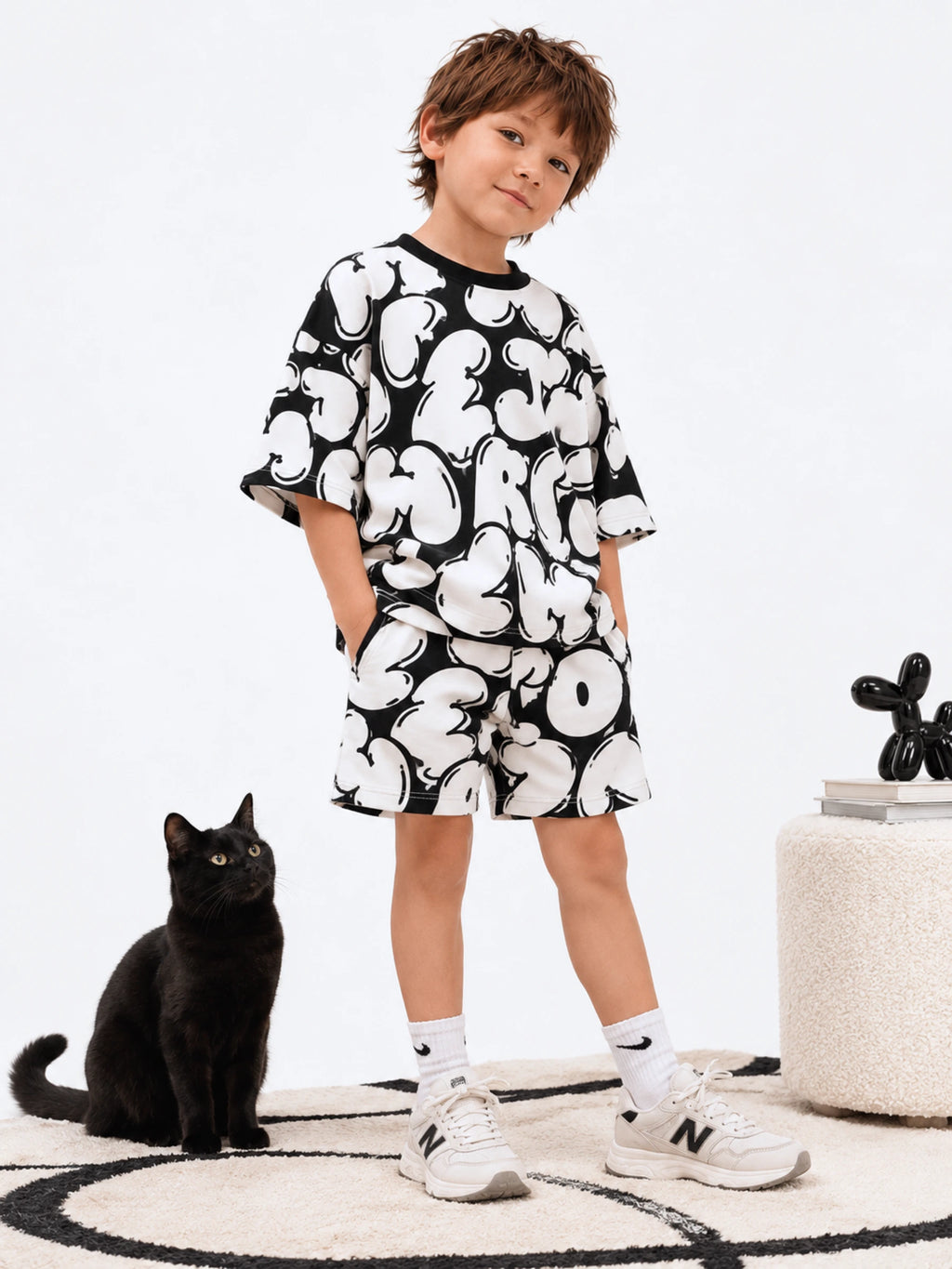 Scribble Pop Oversized Cord Set
