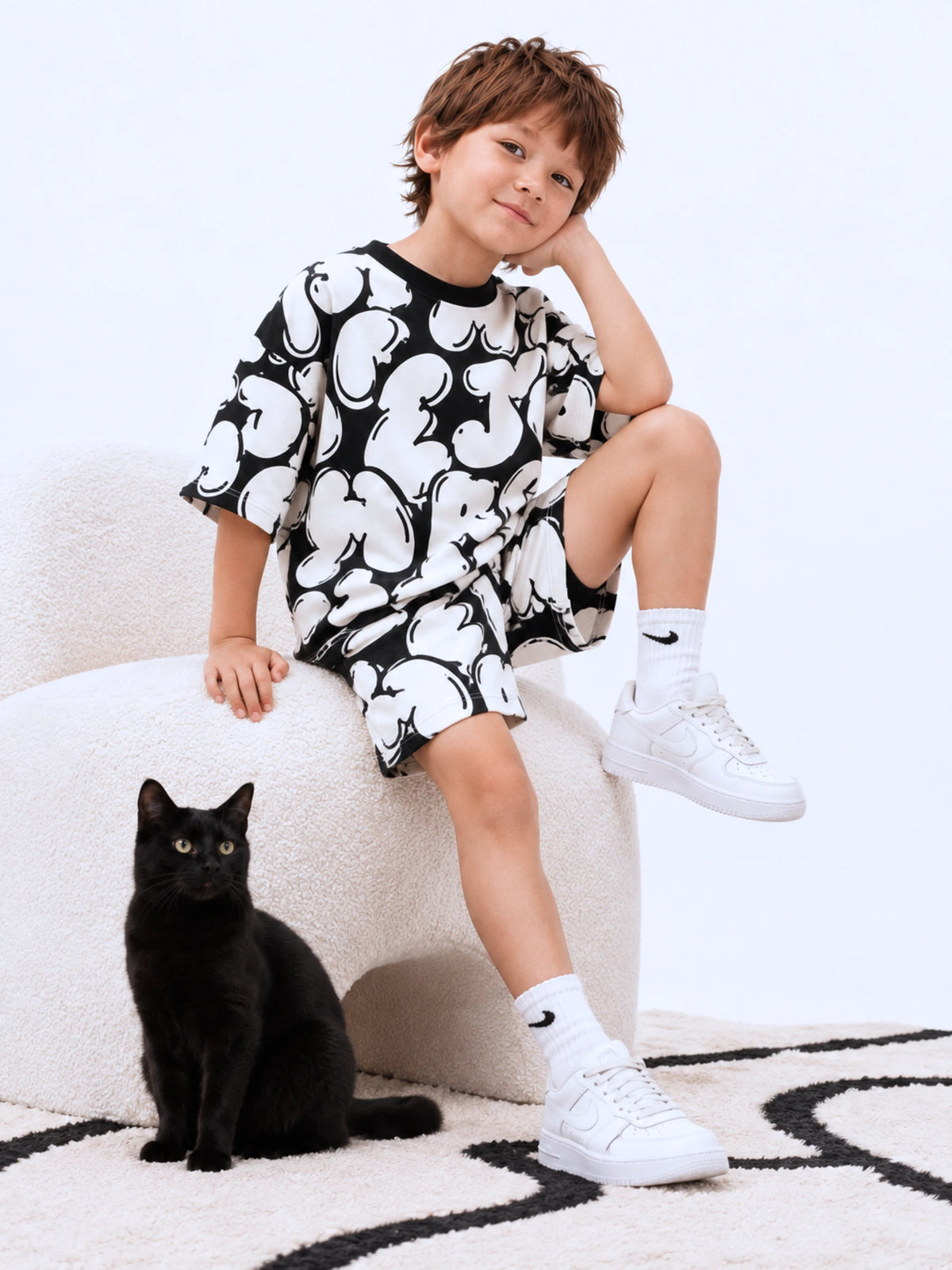 Scribble Pop Oversized Cord Set