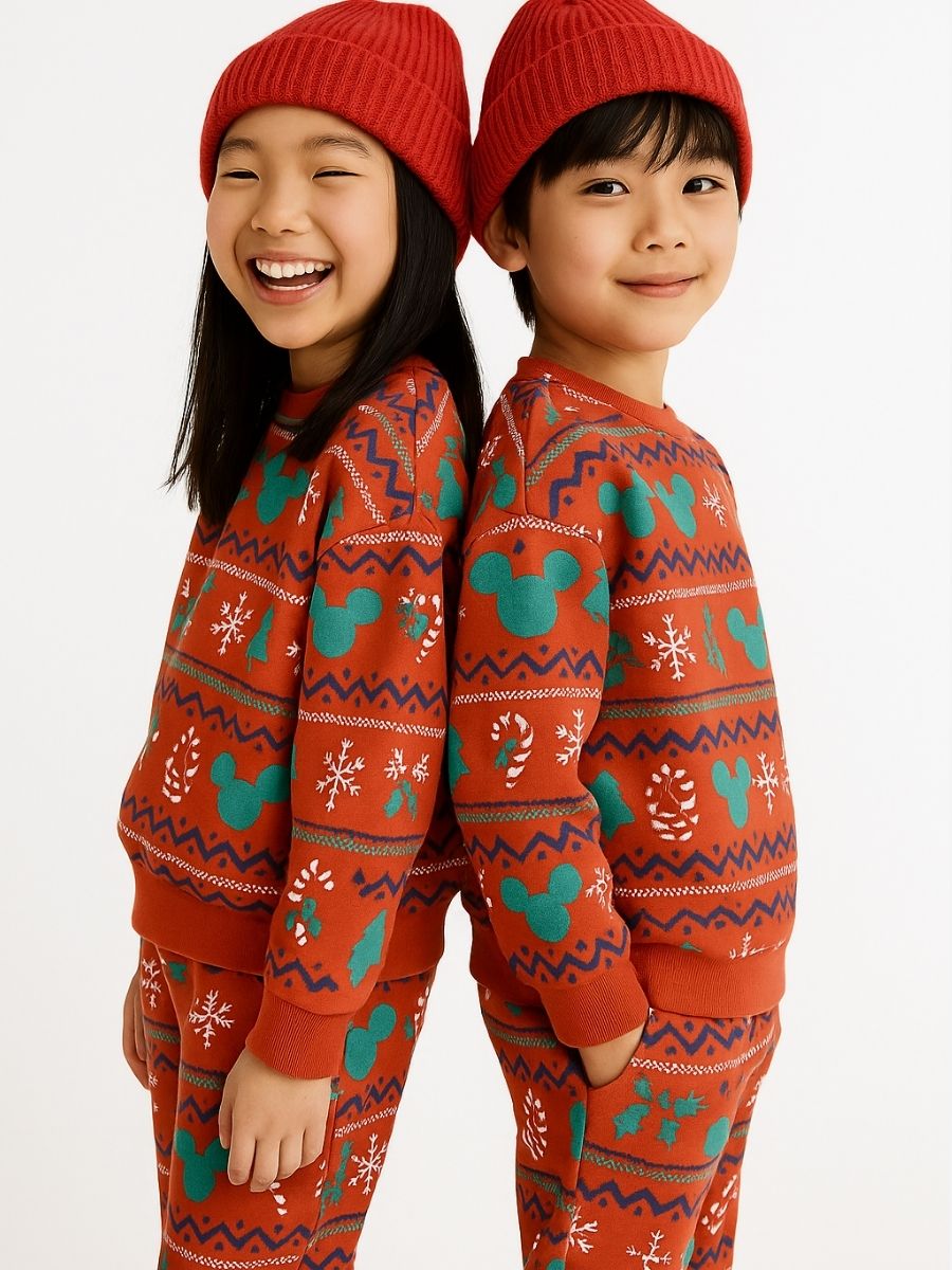 Winter Fleece: Jolly Joy Oversized Set