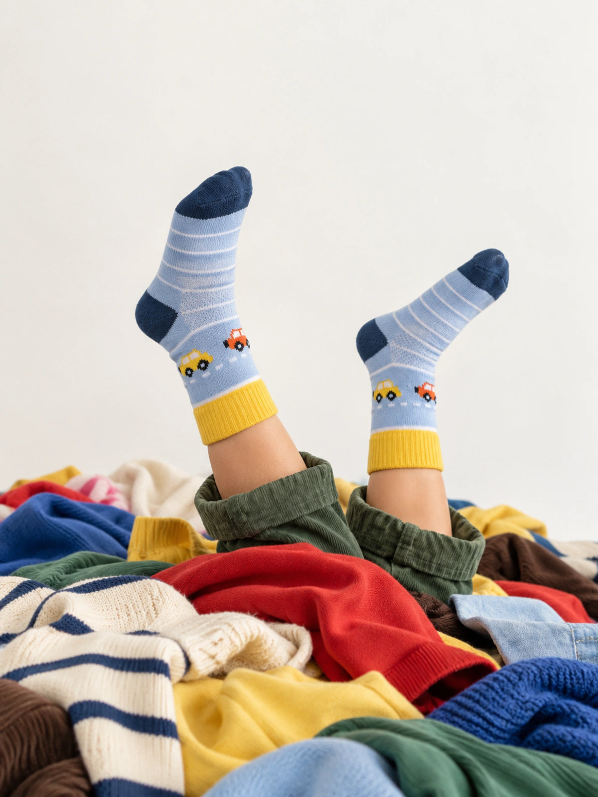Mini Motors Bamboo Socks