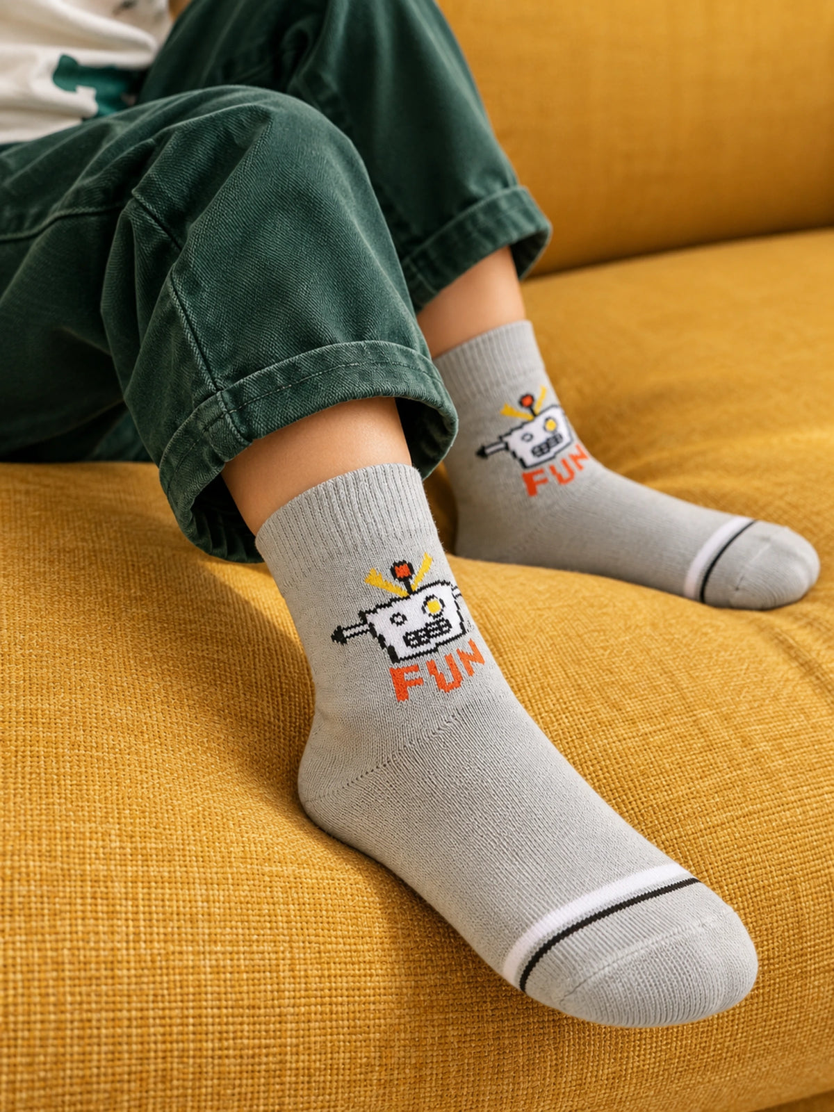 Robo Play Bamboo Socks