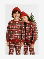 Winter Fleece: Red Christmas set