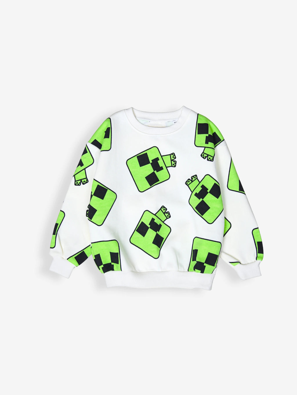 Winter Fleece: Neon Pixel Print Lounge Set