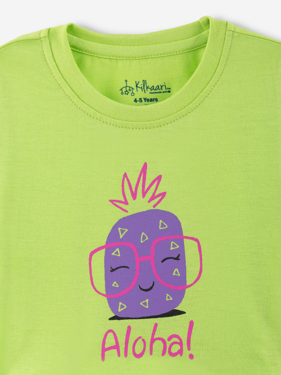 Aloha Sunshine Cotton Frock