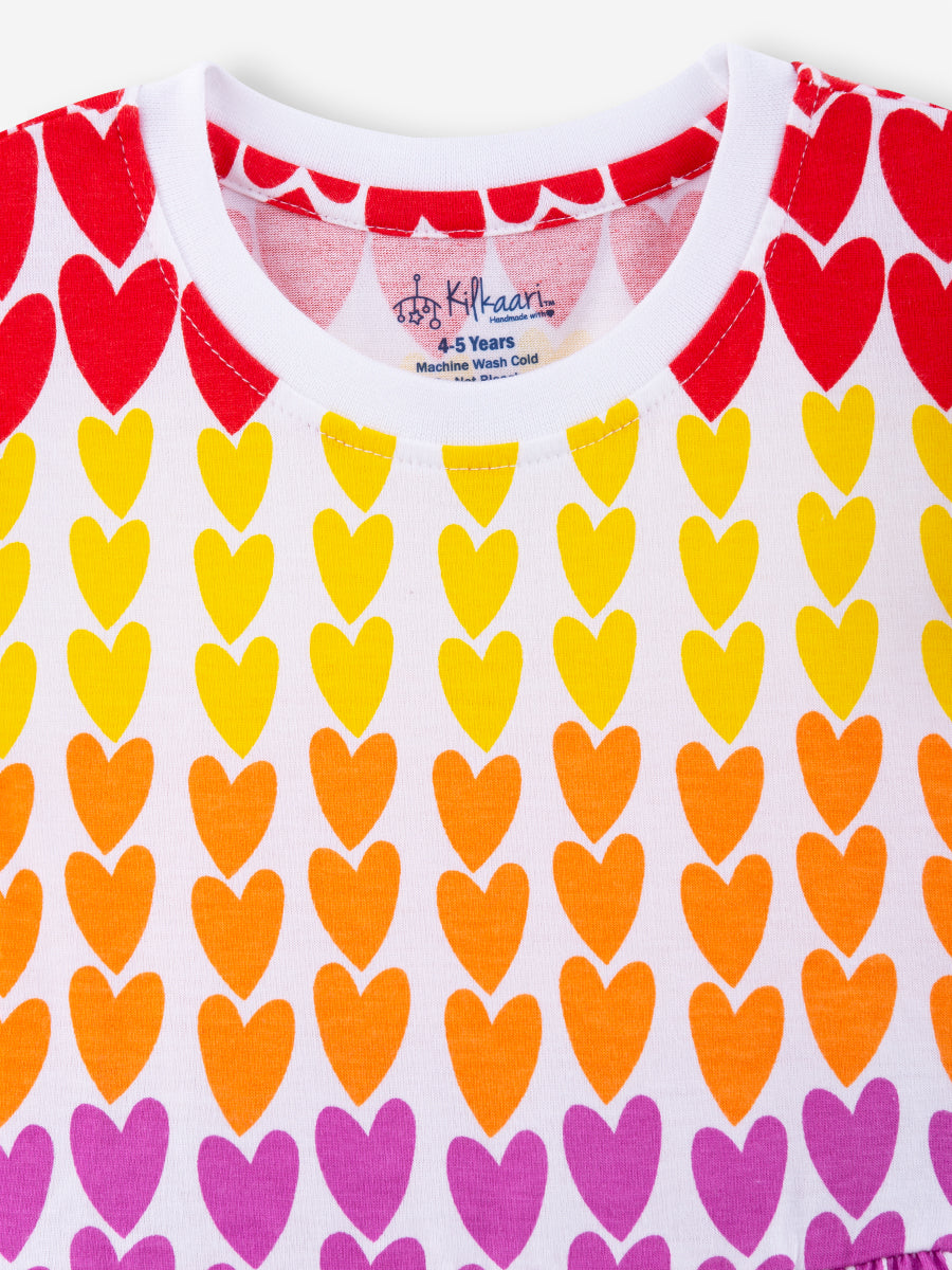 Love in Bloom: Premium Ruffle Sleeve Dress