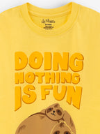 Doing Nothing Is Fun Oversized Cord Set