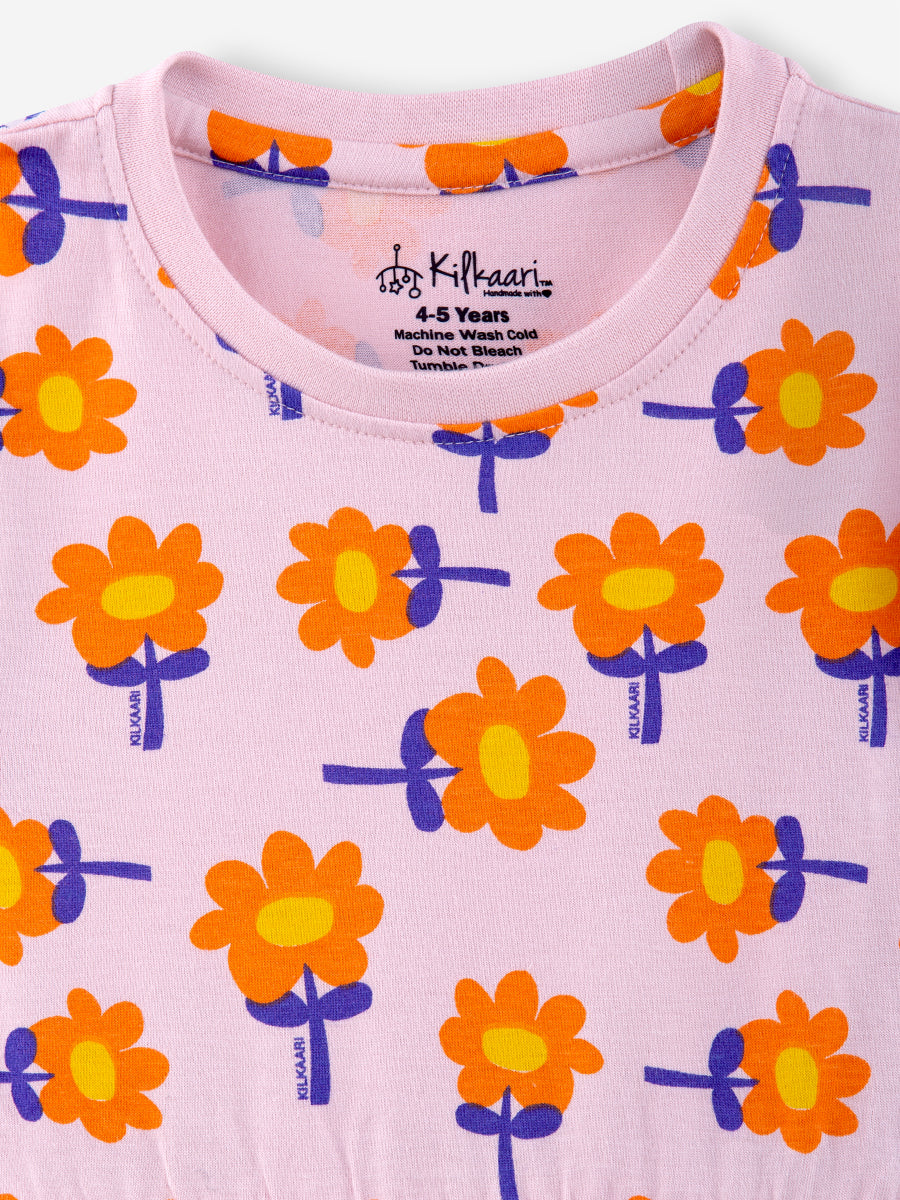 Little Daisy: Premium Ruffle Sleeve Dress