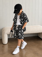 Coast at Midnight Shirt and Short Set